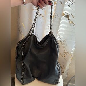 Stella McCartney Falabella Grey Chain Shoulder Bag